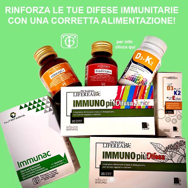 Con la nostra consulenza nutrizionale personalizzata, potrai scoprire quali alimenti integratori ed abitudini nutrizionali aiutano a migliorare il tuo sistema immunitario. Affidati alla nostra esperienza per un piano alimentare su misura ottimale!