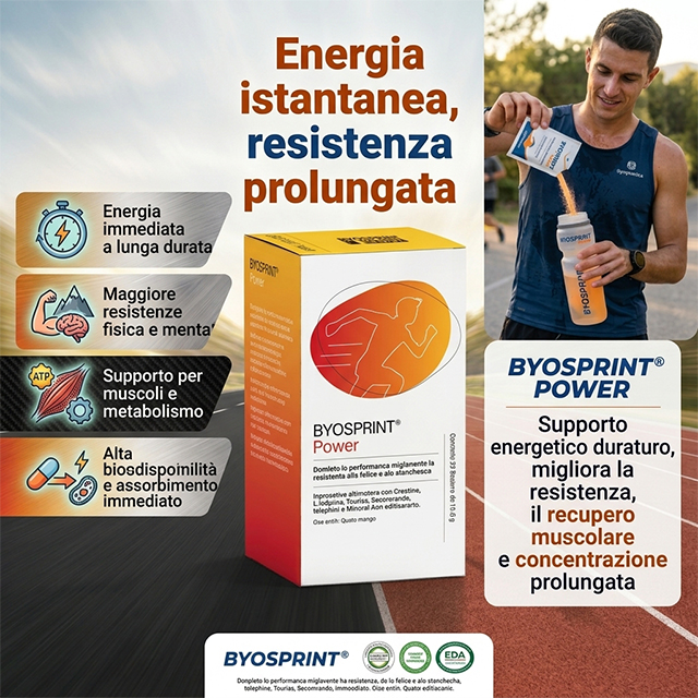 Energia Immediata e resistenza Fisica