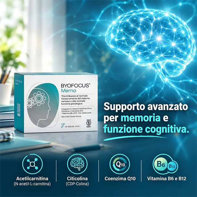 Supporto Avanzato per memoria e funzione cognitiva